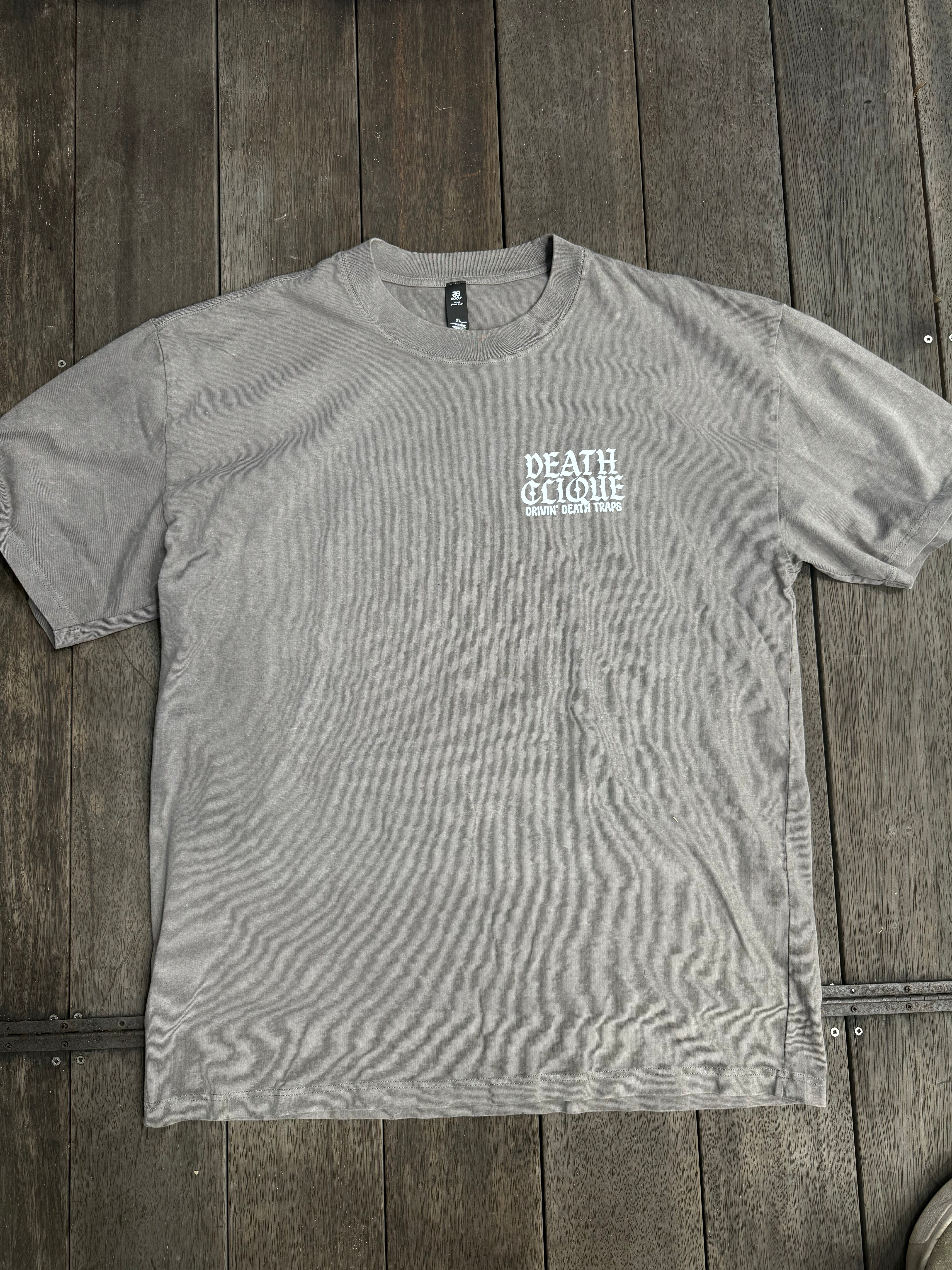 Death Traps - Stonewash Oversized Tee