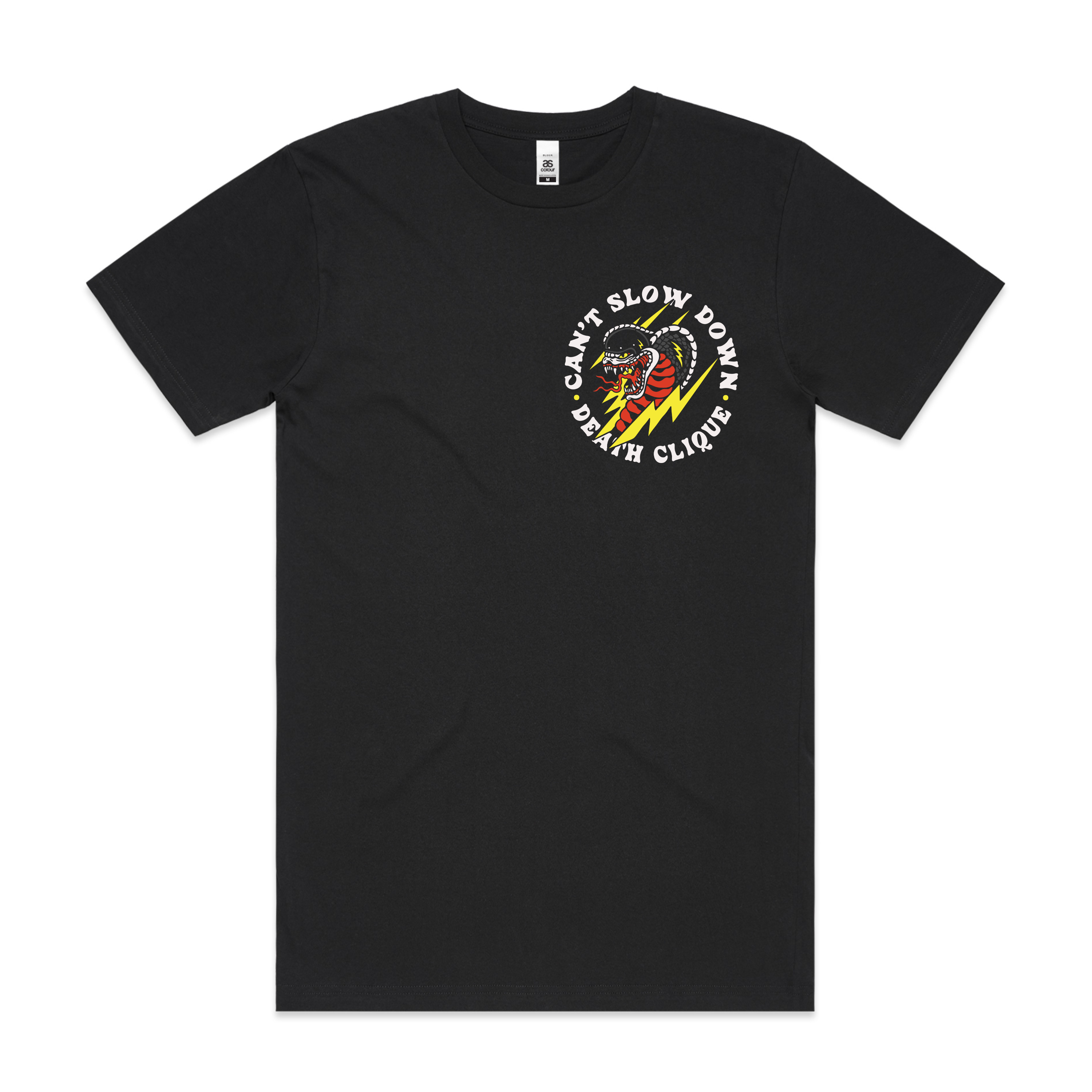 Can't Slow Down - Black Tee