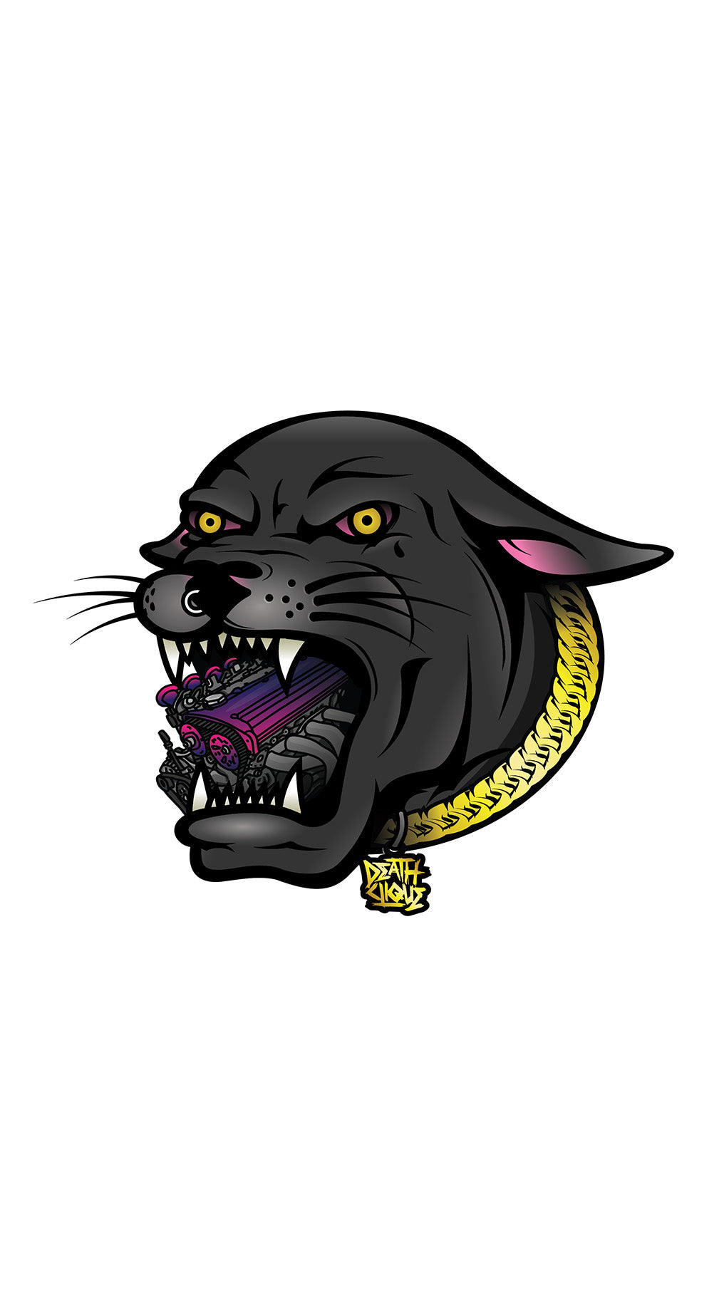 4AGE Panther Tee - Black